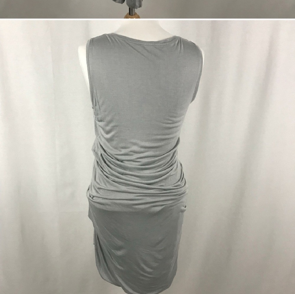 Cabi tunic gray mini dress.